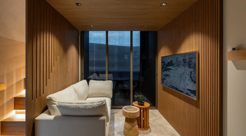 fluted panel wall design
