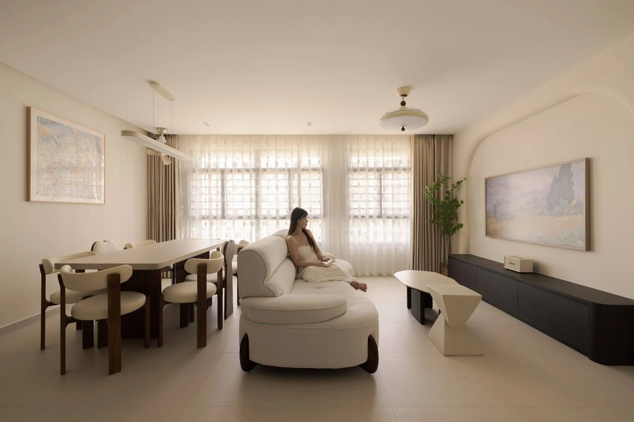 Japandi Interior Design - interior design Singapore by Twothree Design