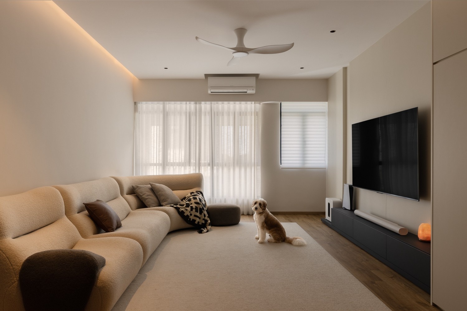 hallway interior design by Twothree, Singapore